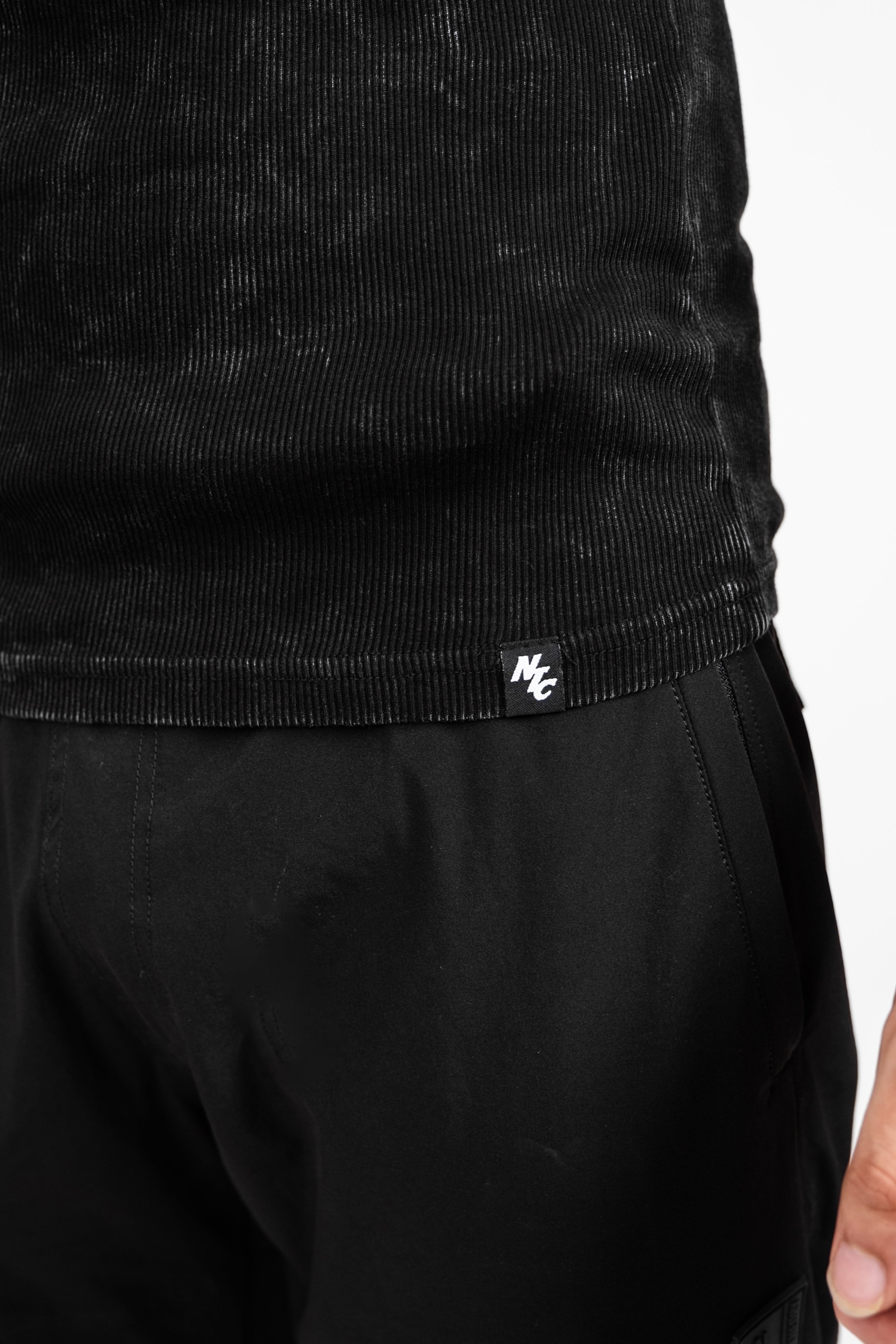 Carbon Straight Leg Pant - Black + Alpha T-shirt - Black