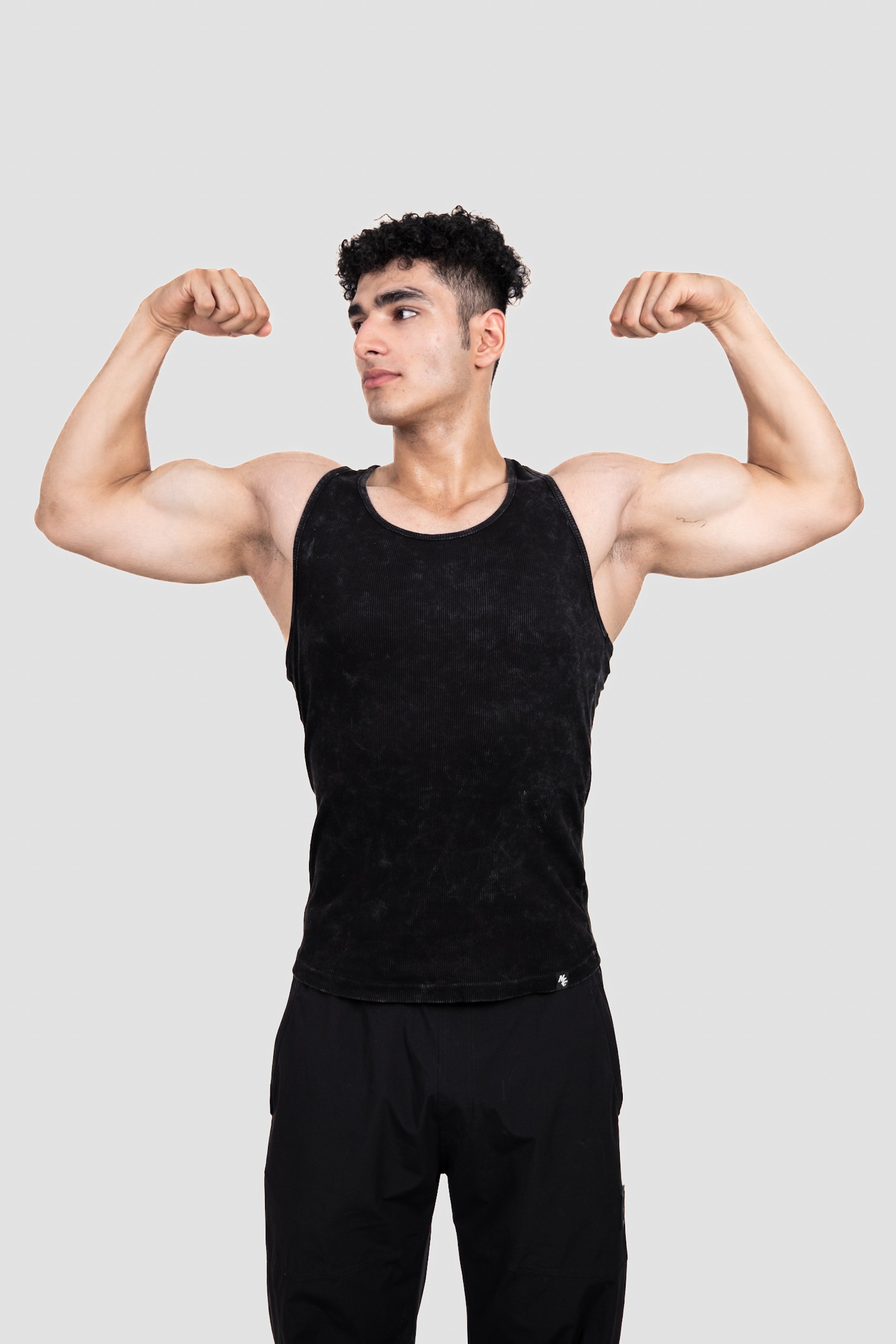 Washed Muscle-Up Ribbed Tank 2pk
