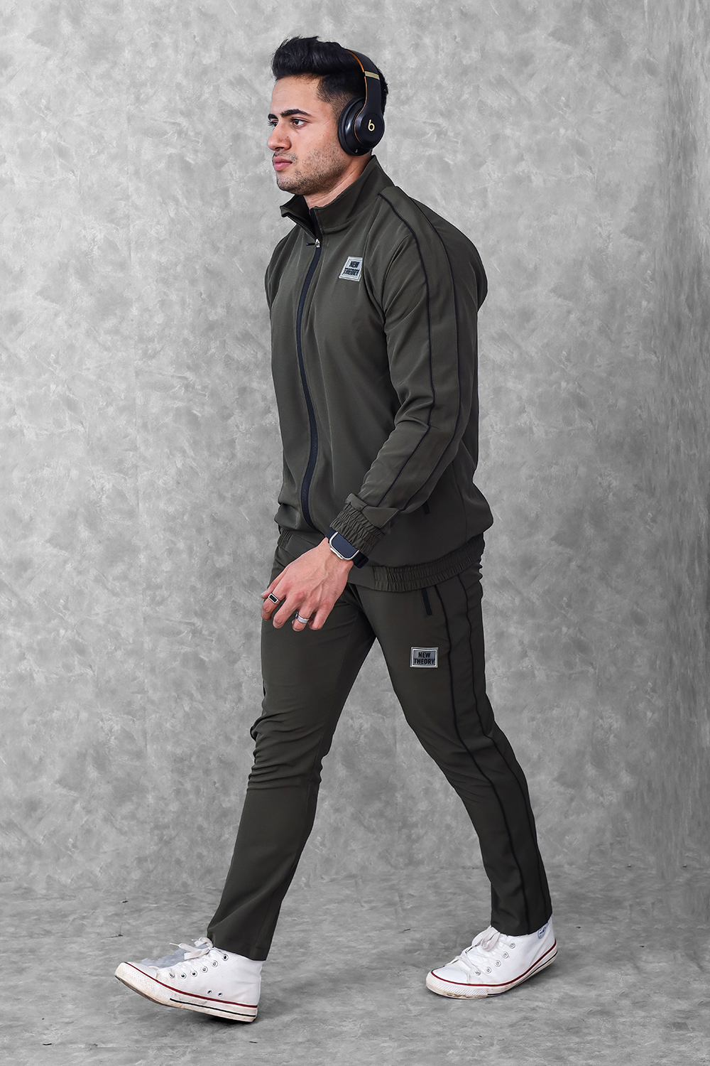 Essential Performance Tracksuit- Olive