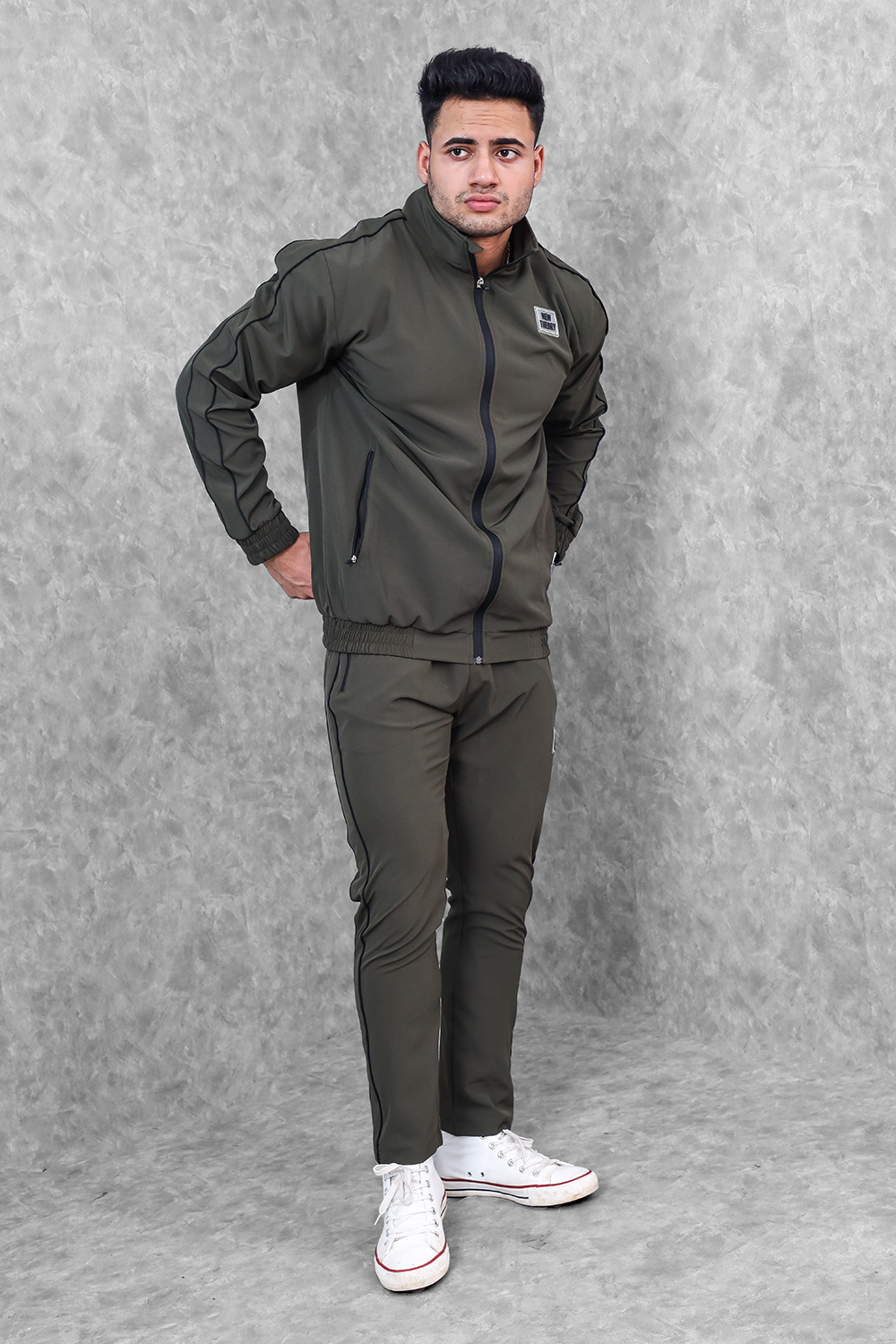 Essential Performance Tracksuit- Olive