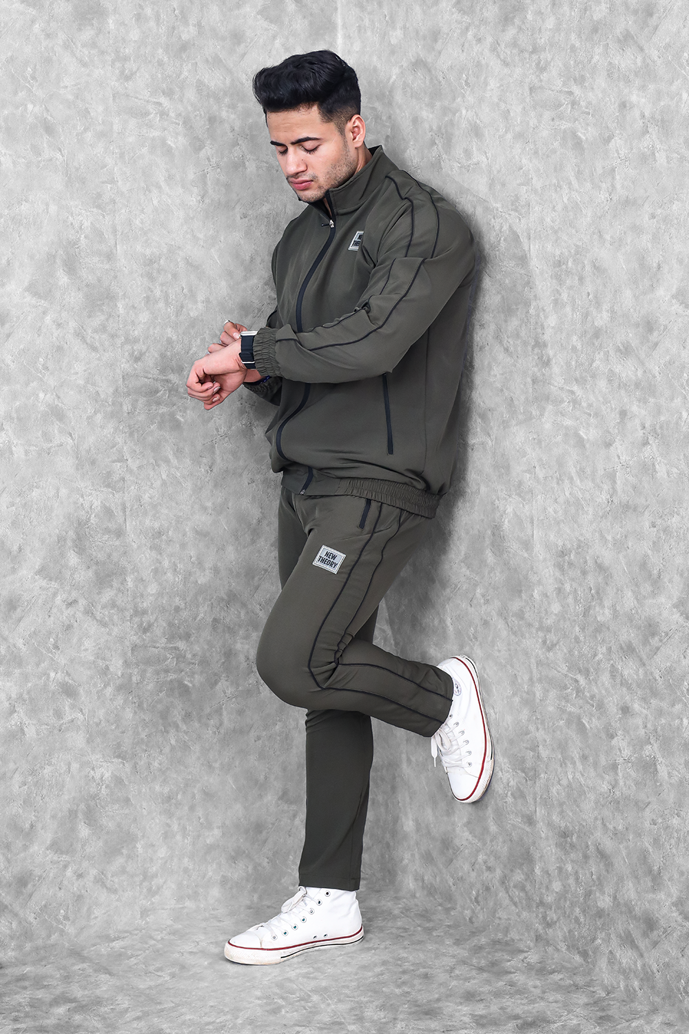 Essential Performance Tracksuit- Olive