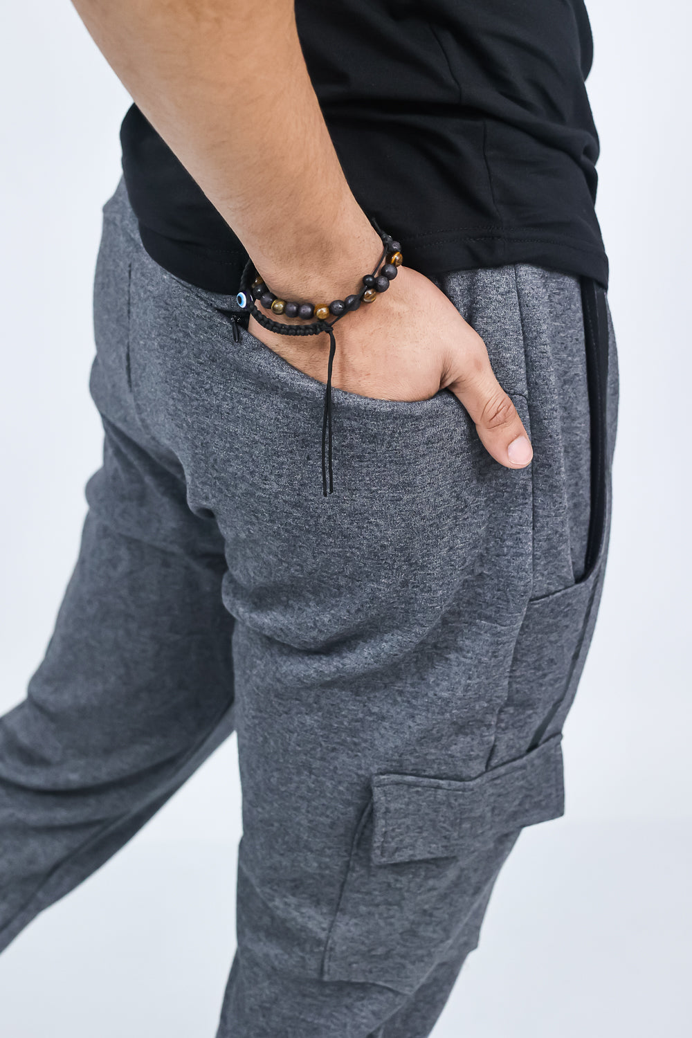 Kryjer X NTC Signature Cargo Jogger Dark Grey