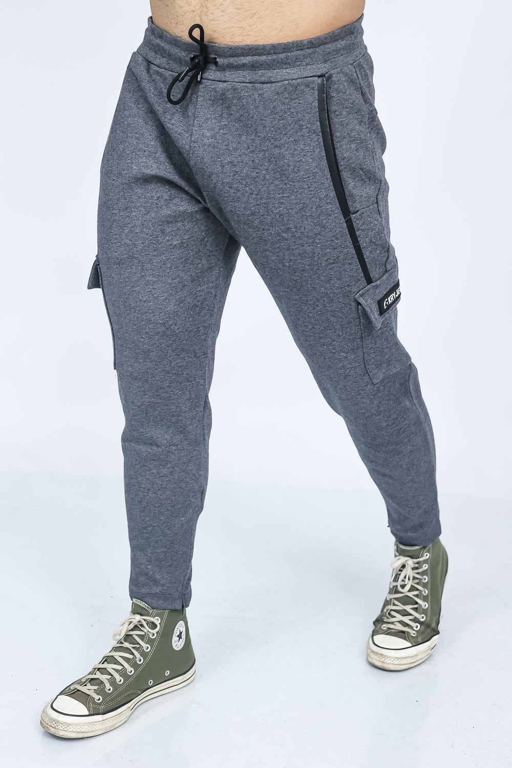 Kryjer X NTC Signature Cargo Jogger Dark Grey