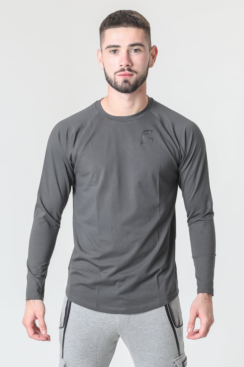 Kryjer X NTC Signature Full T-Shirt Grey