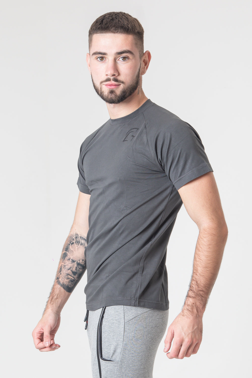 Kryjer X NTC Signature Half T-Shirt Grey