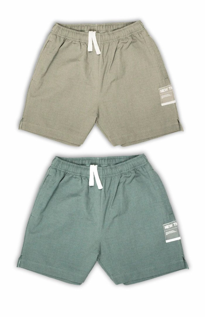 NT001 100% Cotton Shorts 5' inch 2pk
