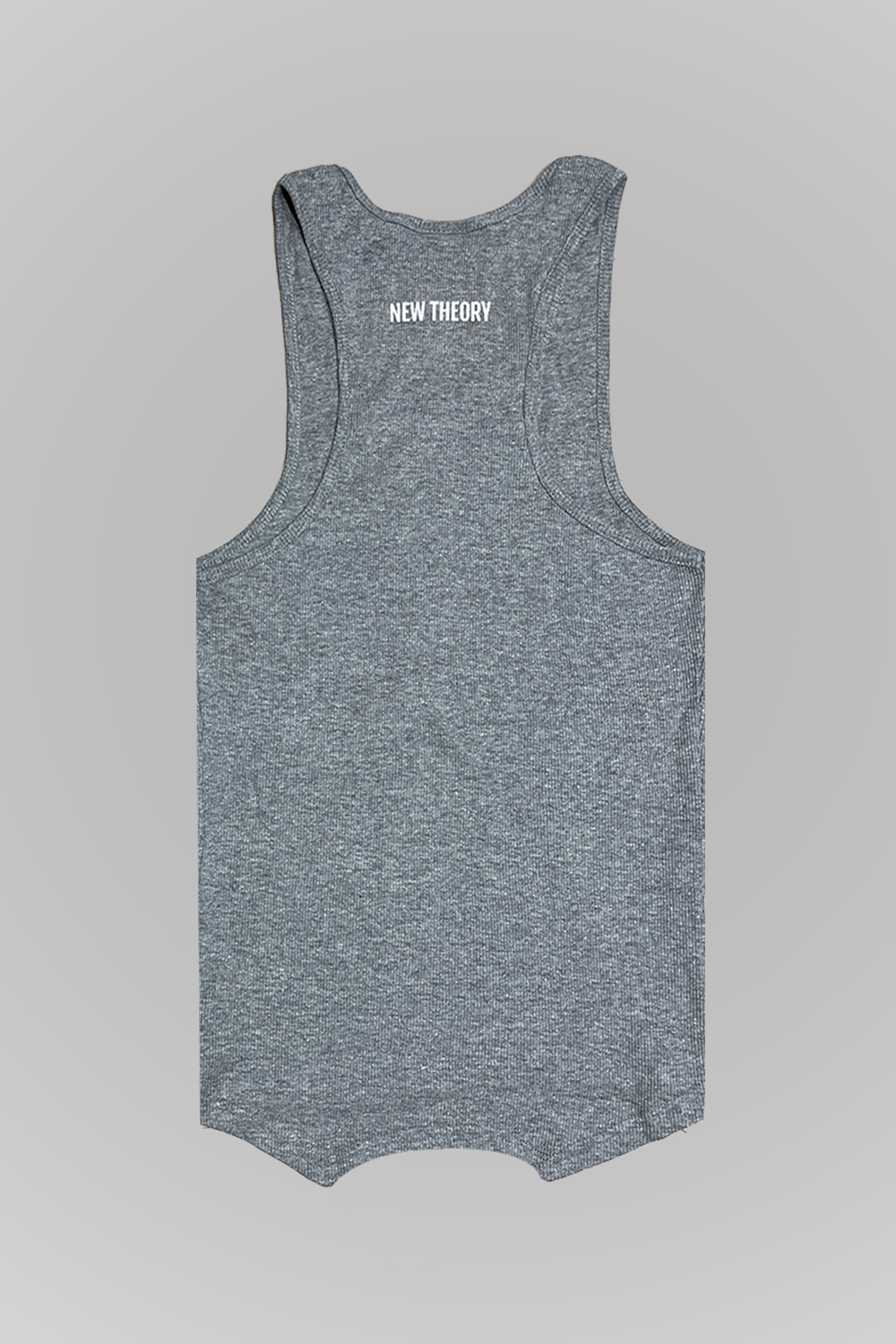 Muscle-Up Ribbed Tank - Grey