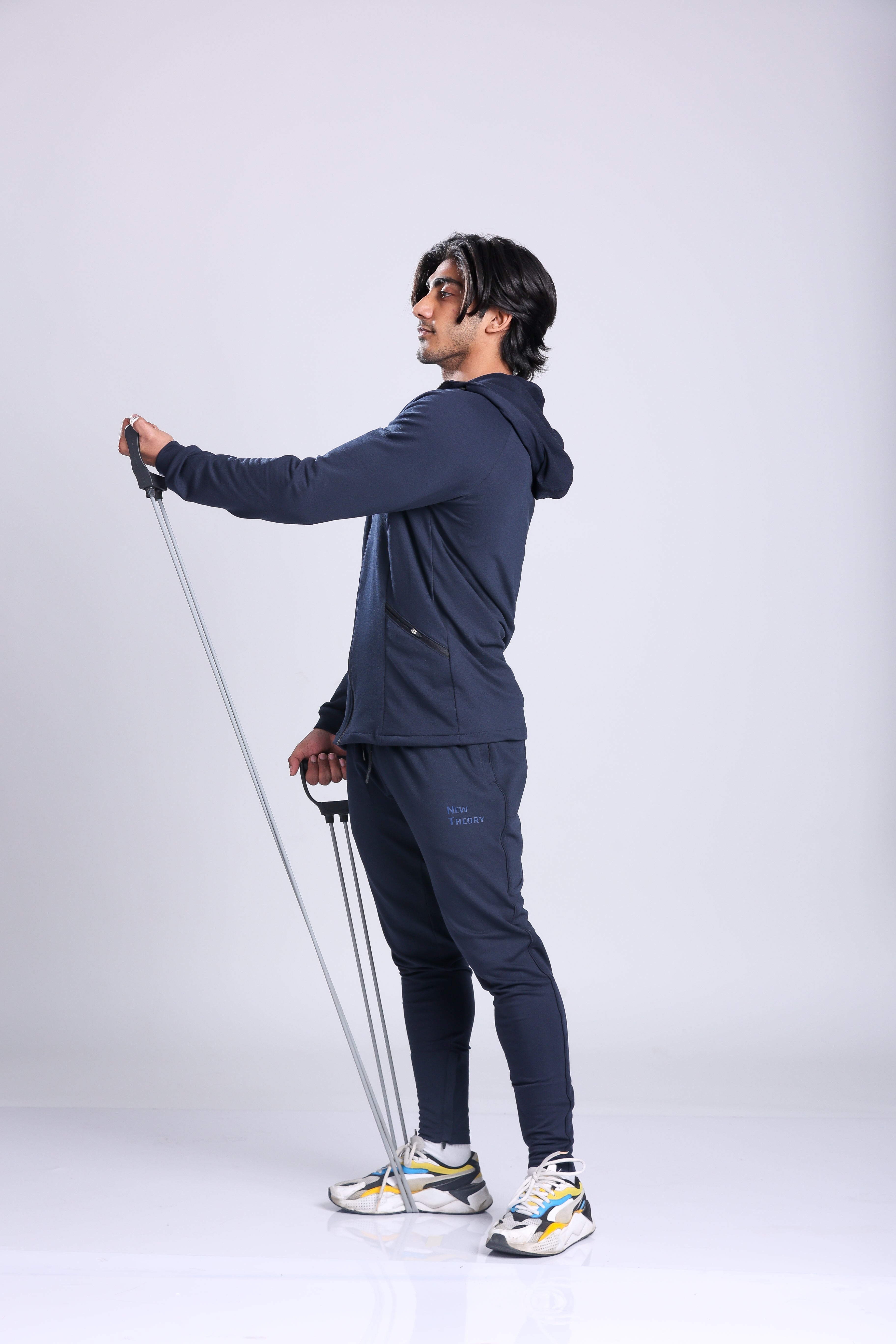 Athletic Training Tracksuit- Navy