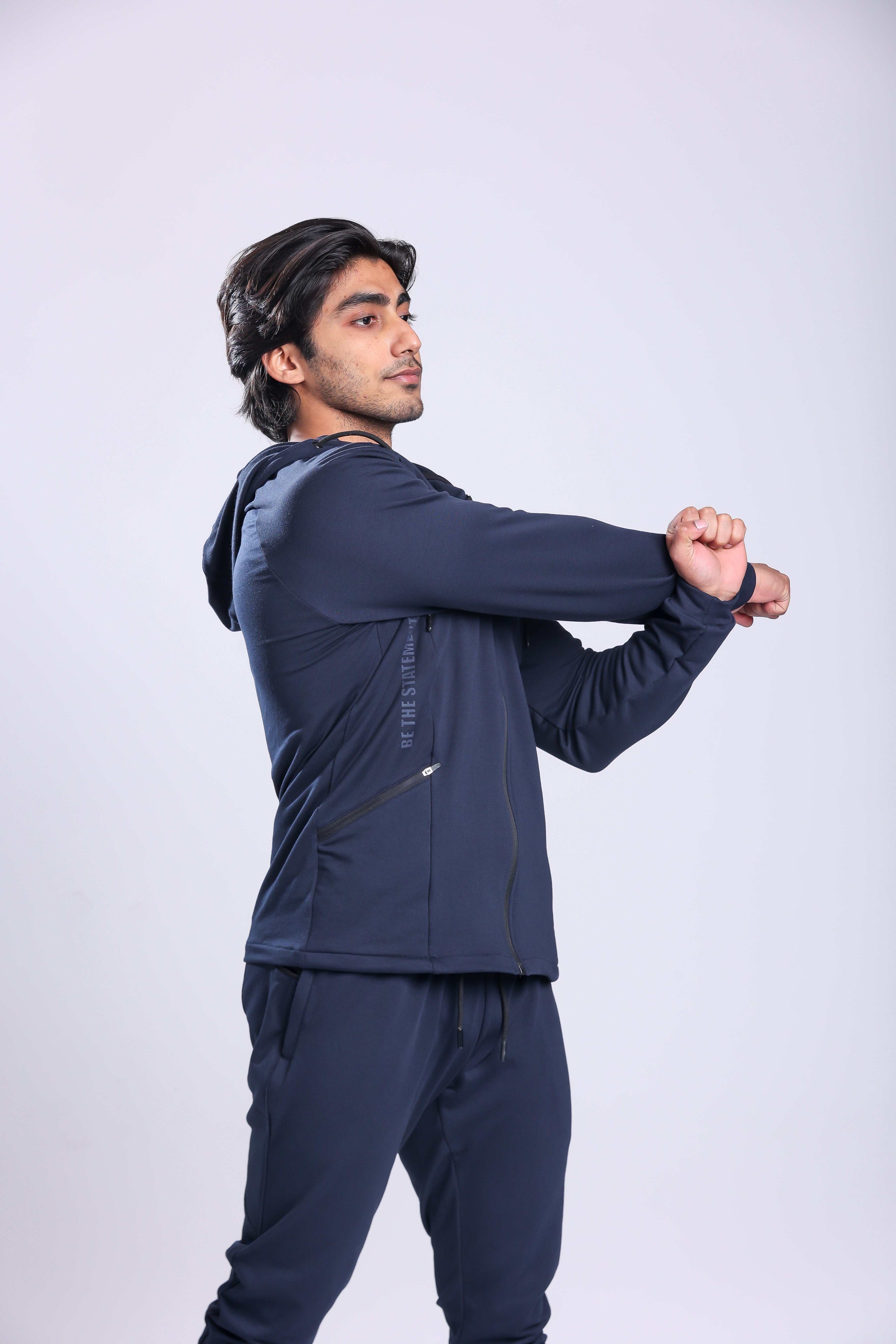 Athletic Training Tracksuit- Navy